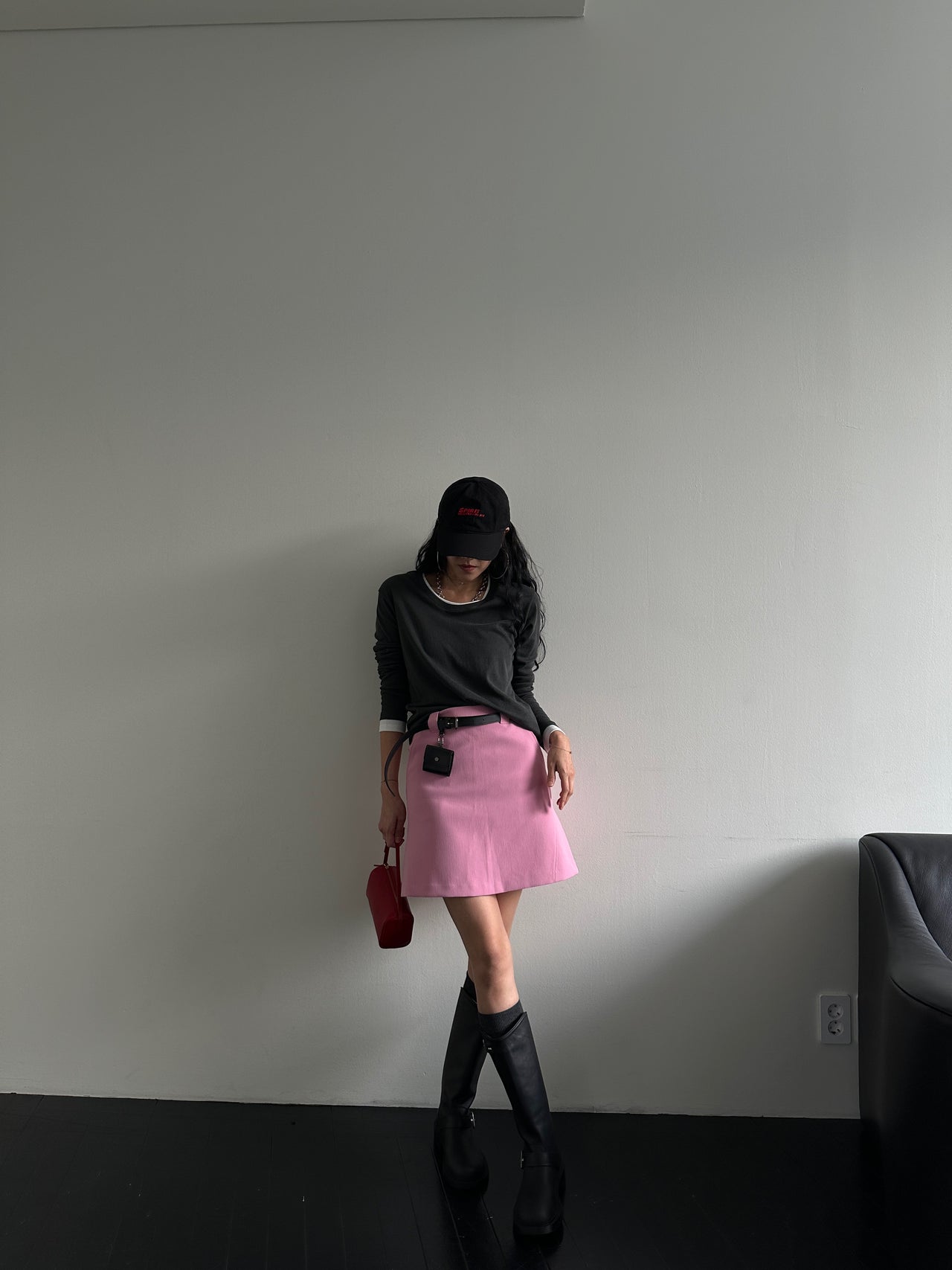 PDD Archive SK150 Pink MIni Skirt