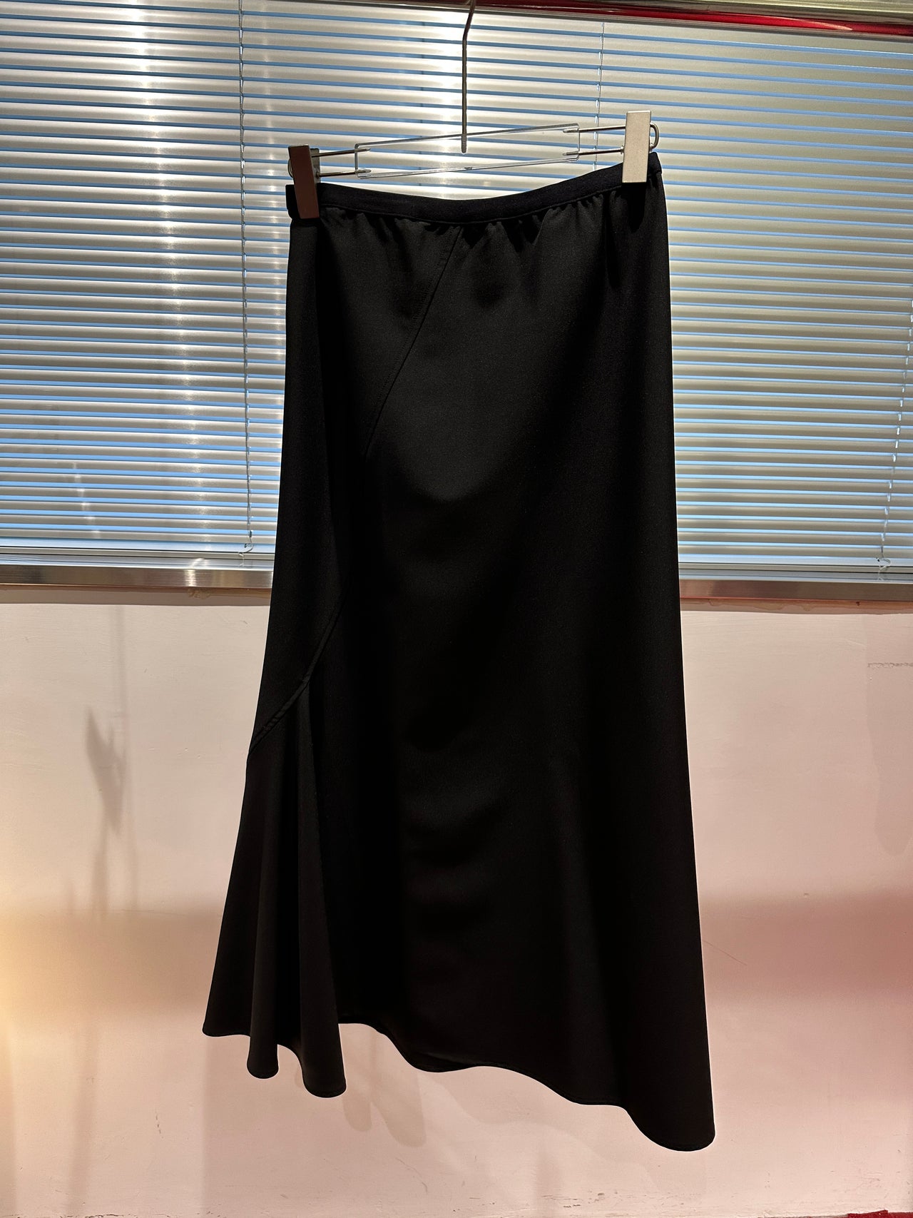 Cutting Satin Skirt