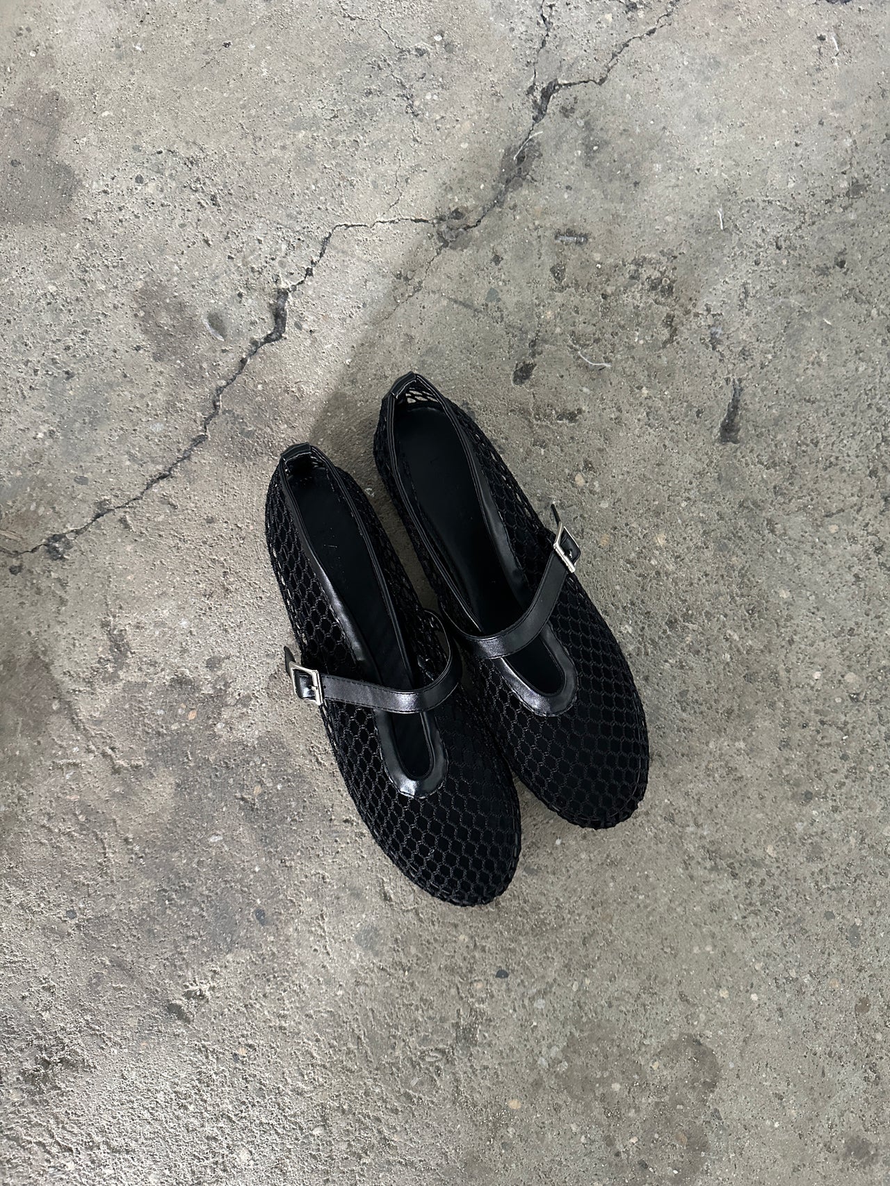 Mesh Ballerina Shoes — PREORDER