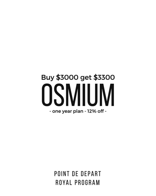 Royal program — Osmium