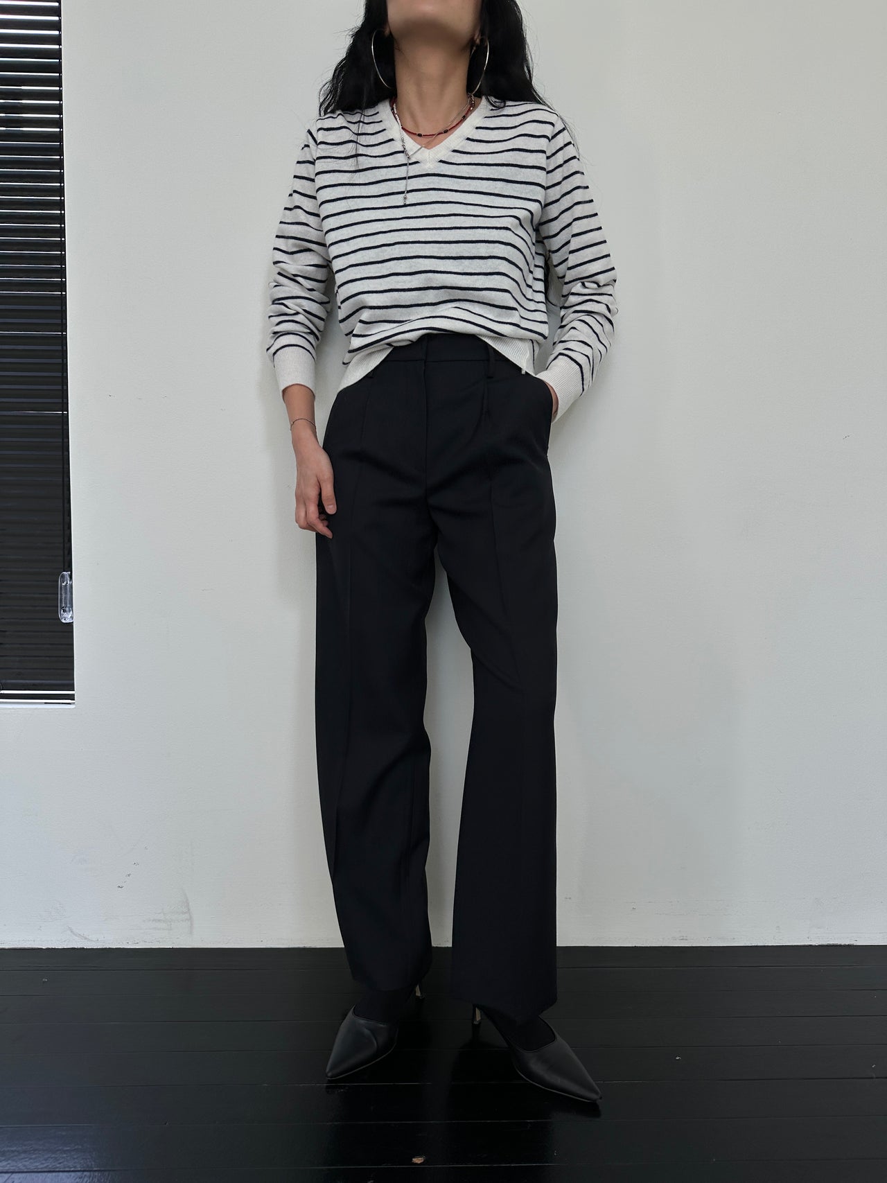 Pleated Tailored Trousers