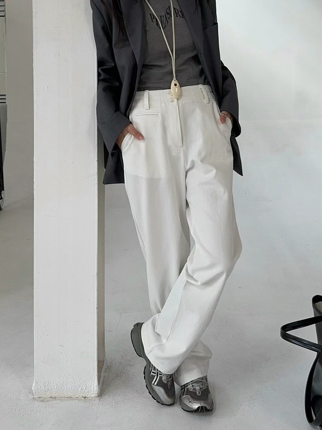 Straight Cut Trousers / S